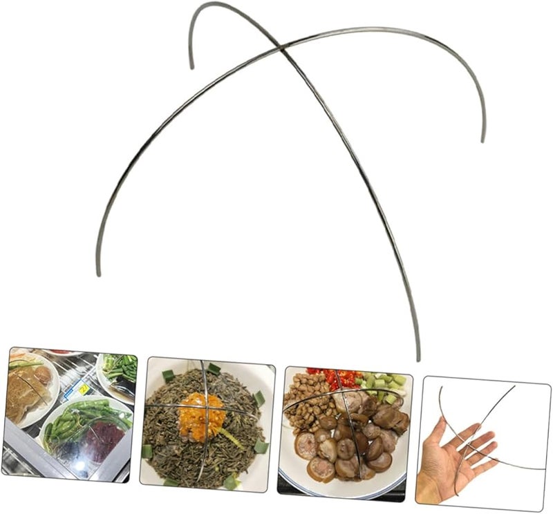 Stainless Steel Cling Film Holder 15X15X9CM Cross Design Space Saving For Hotel Restaurant - Image 5